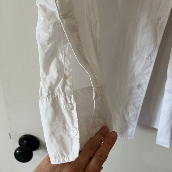 Mango White button down woman’s shirt - Picture 2 of 7